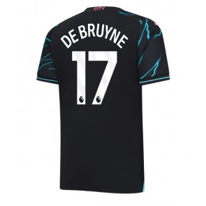 Manchester City Kevin De Bruyne #17 Alternativní Dres 2023-24 Krátký Rukáv